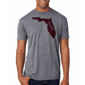 Saltwater Born Soft Tees Key West, FL Garnet and Gold Soft Tee