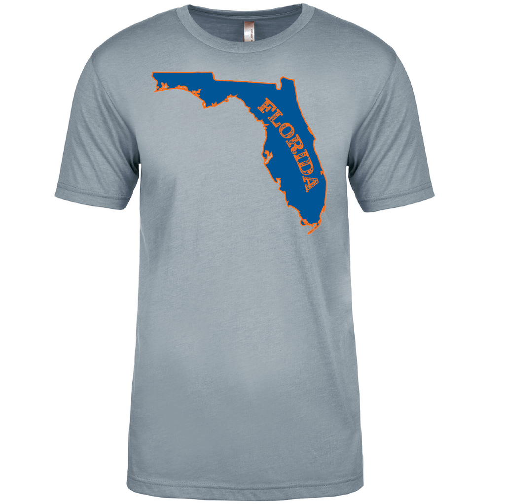 Saltwater Born Soft Tees Key West, FL Orange and Blue Soft Tee