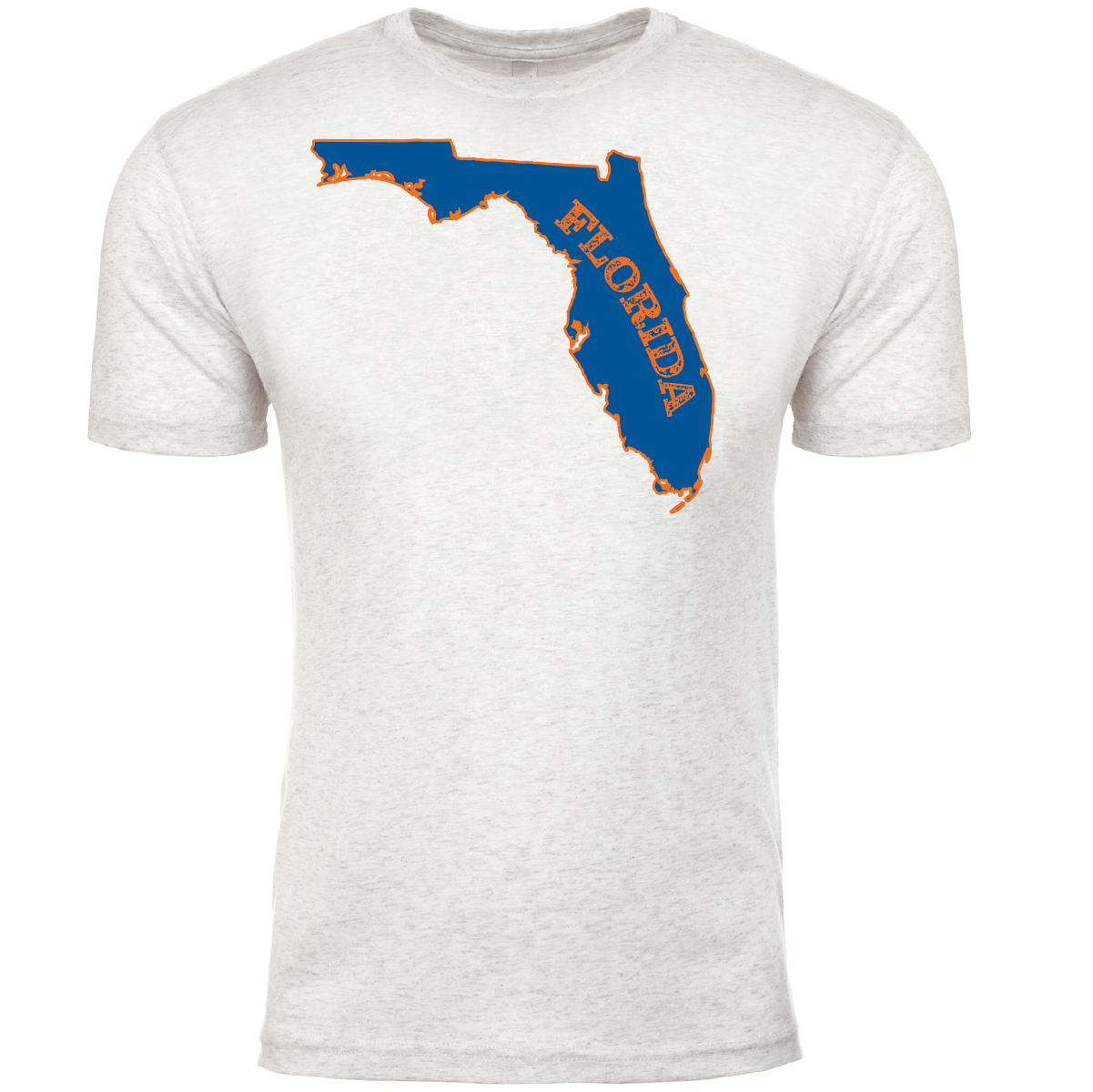 Saltwater Born Soft Tees Key West, FL Orange and Blue Soft Tee