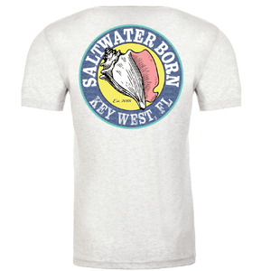 Saltwater Born Soft Tees Key West, FL State of Florida Soft Tee
