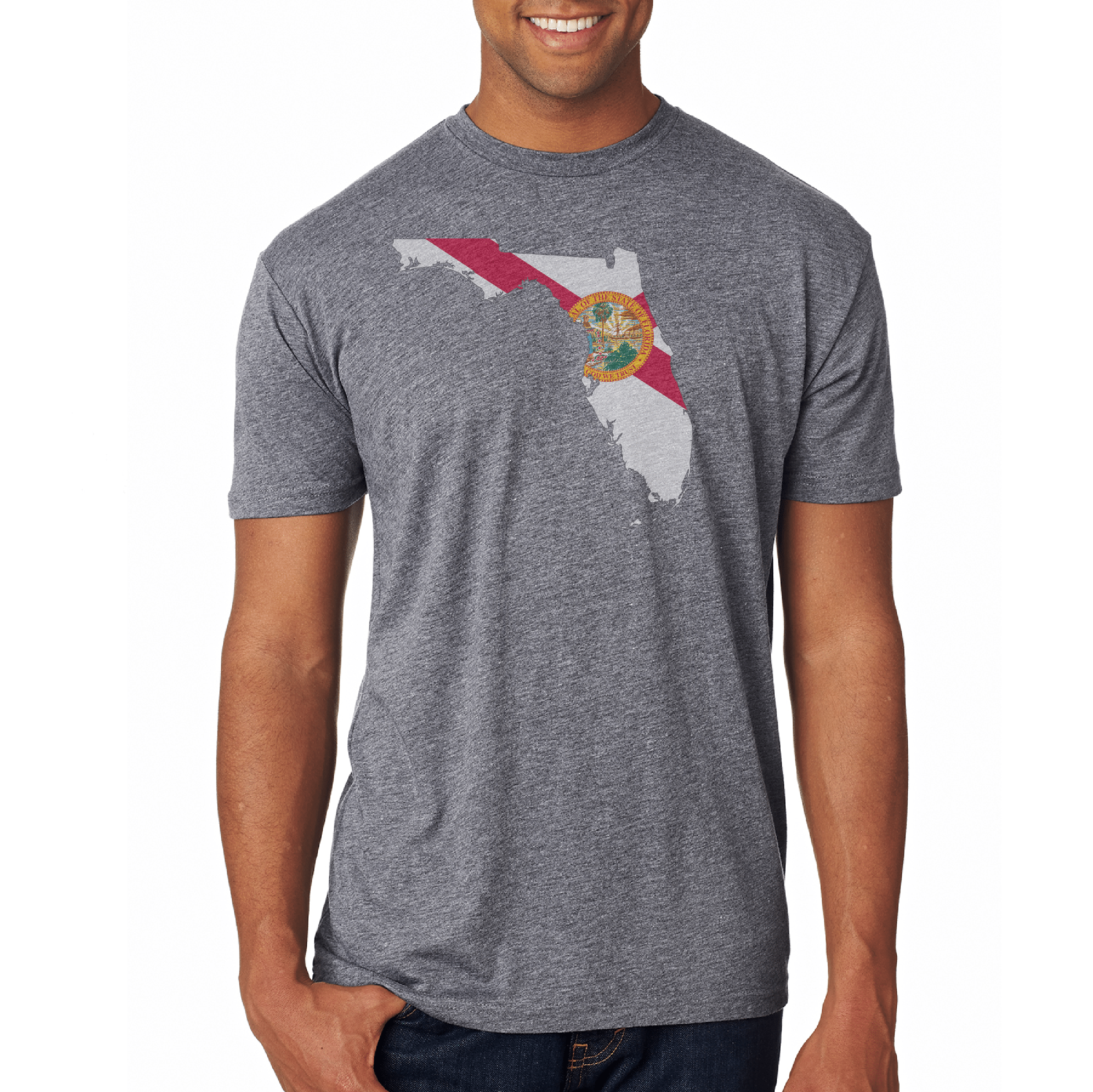 Saltwater Born Soft Tees Key West, FL State of Florida Soft Tee