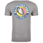 Saltwater Born Soft Tees Key West, Florida Diver Soft Tee