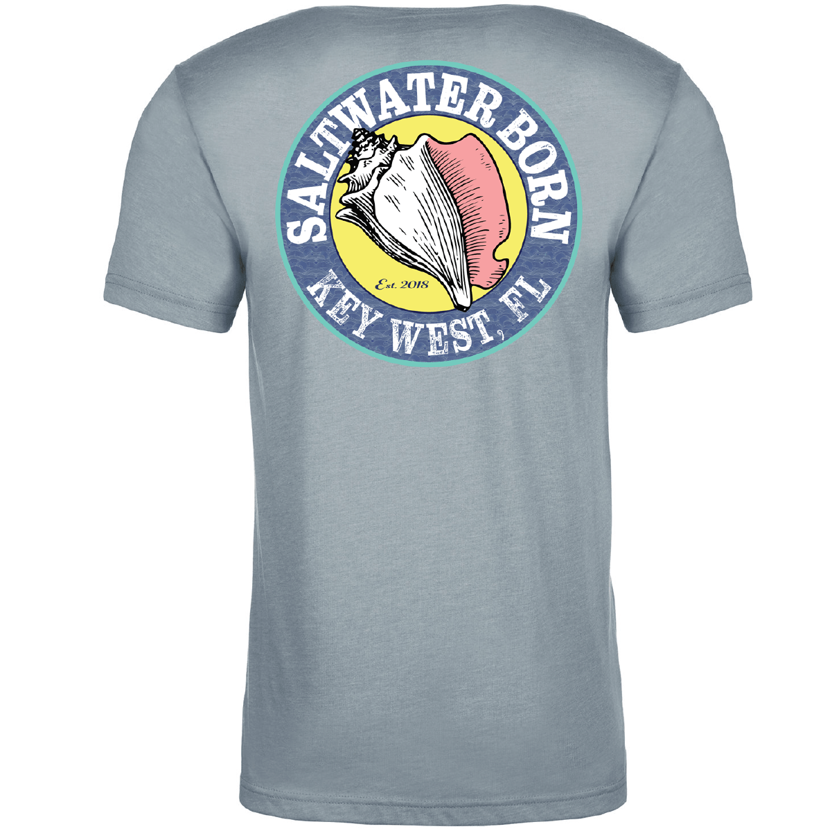 Saltwater Born Soft Tees Key West, Florida Diver Soft Tee