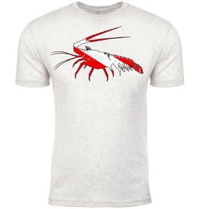 Saltwater Born Soft Tees M / HEATHER WHITE Key West, FL Spiny Lobster Soft Tee