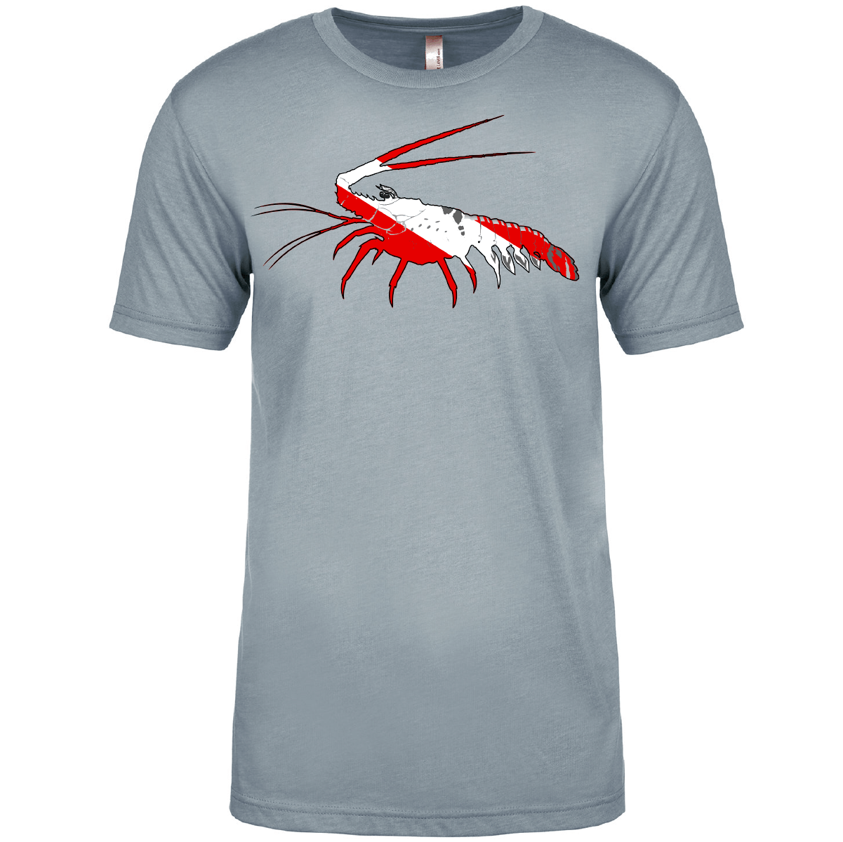 Saltwater Born Soft Tees S / STONEWASH DENIM Key West, FL Spiny Lobster Soft Tee