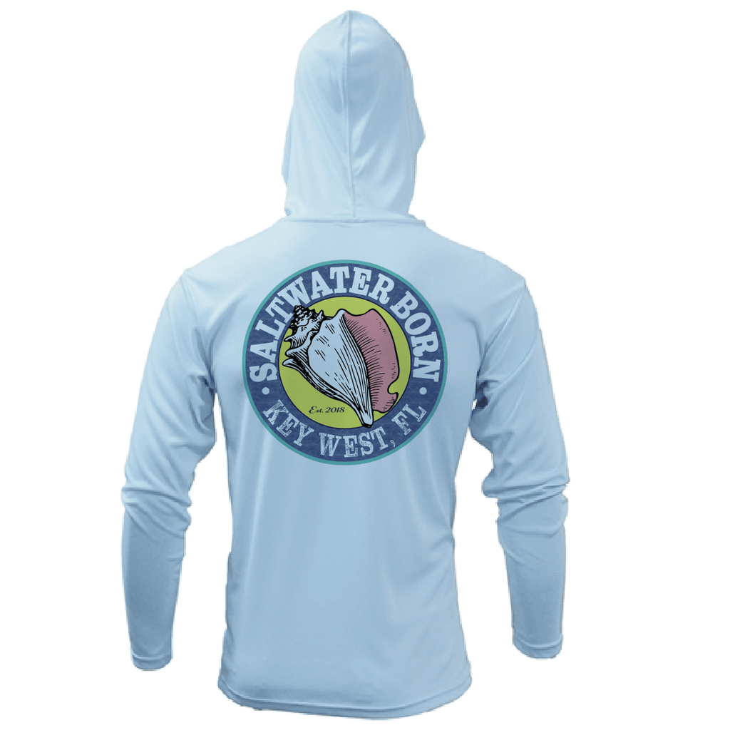 Saltwater Born UPF 50+ Hoodies Baby Turtles Long Sleeve UPF 50+ Dry-Fit Hoodie