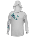 Saltwater Born UPF 50+ Hoodies Baby Turtles Long Sleeve UPF 50+ Dry-Fit Hoodie