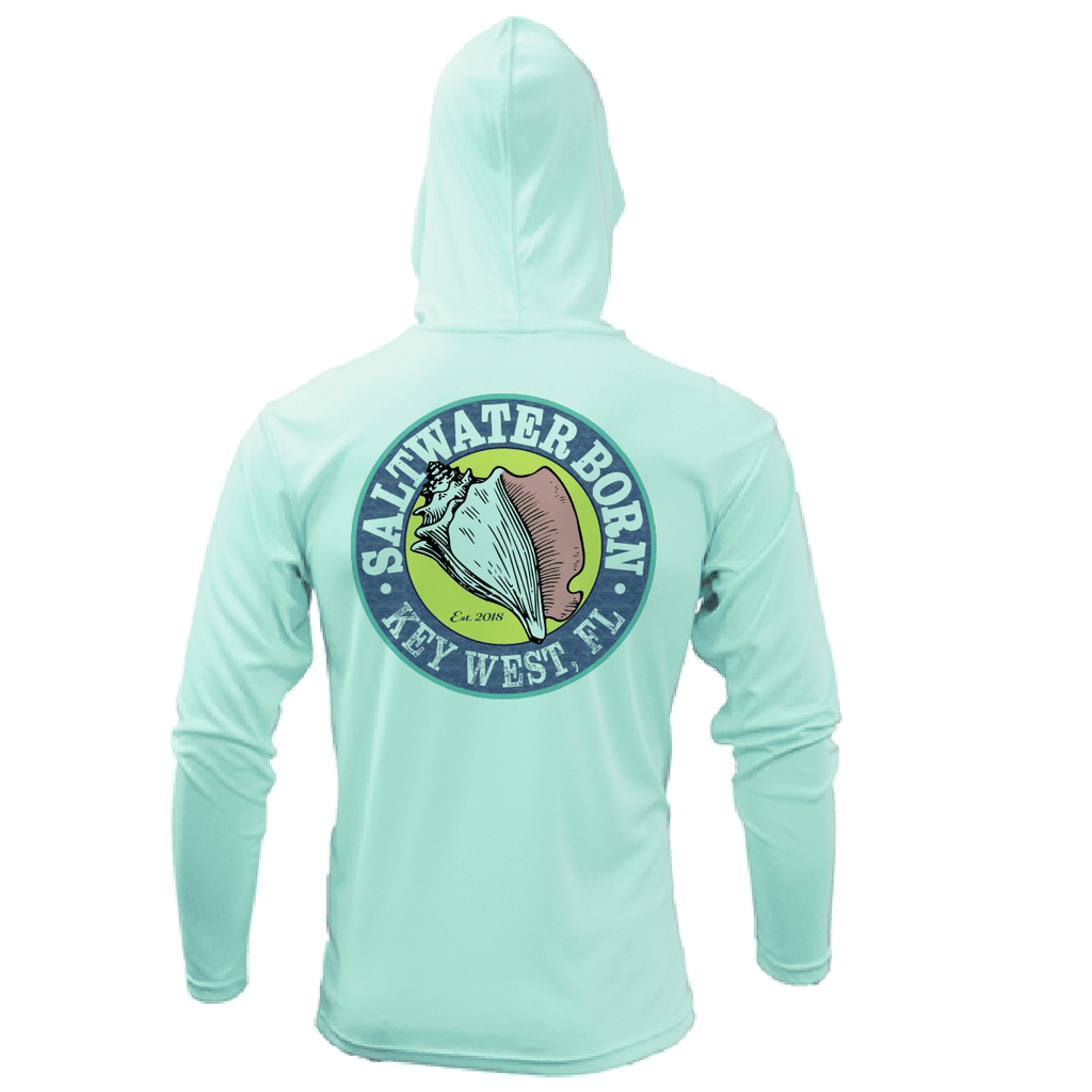 Saltwater Born UPF 50+ Hoodies Baby Turtles Long Sleeve UPF 50+ Dry-Fit Hoodie