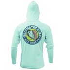 Saltwater Born UPF 50+ Hoodies Baby Turtles Long Sleeve UPF 50+ Dry-Fit Hoodie