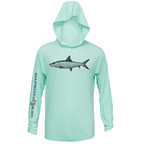 Saltwater Born UPF 50+ Hoodies Bonefish Long Sleeve UPF 50+ Dry-Fit Hoodie