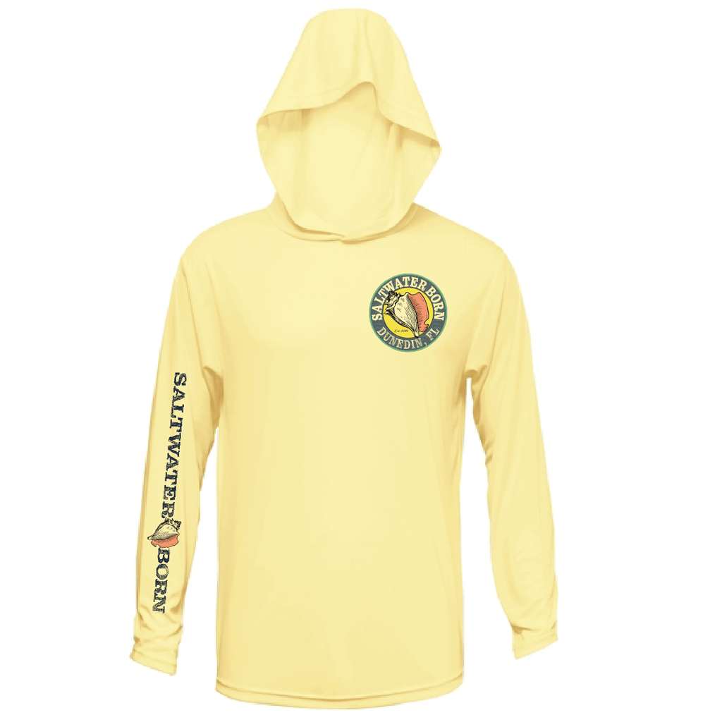 Saltwater Born UPF 50+ Hoodies Dunedin, FL Action Tarpon Long Sleeve UPF 50+ Dry-Fit Hoodie