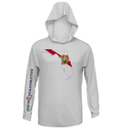 Saltwater Born UPF 50+ Hoodies Dunedin, FL State of Florida Long Sleeve UPF 50+ Dry-Fit Hoodie