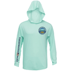 Saltwater Born UPF 50+ Hoodies Florida Freshwater Born "All For Rum and Rum For All" Men's Long Sleeve UPF 50+ Dry-Fit Hoodie