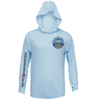 Saltwater Born UPF 50+ Hoodies Florida Freshwater Born "Surrender The Booty" Men's Long Sleeve UPF 50+ Dry-Fit Hoodie