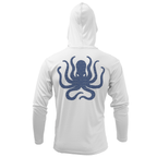 Saltwater Born UPF 50+ Hoodies Key West, FL Kraken Long Sleeve UPF 50+ Dry-Fit Hoodie
