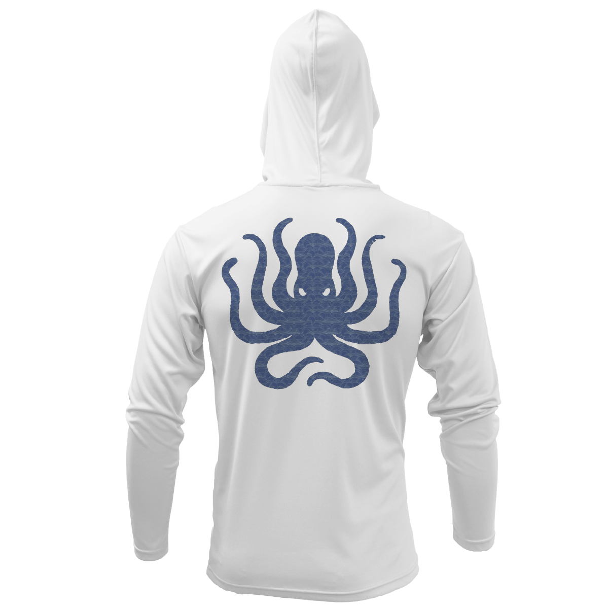 Saltwater Born UPF 50+ Hoodies Key West, FL Kraken Long Sleeve UPF 50+ Dry-Fit Hoodie