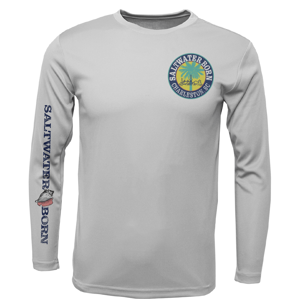 Saltwater Born UPF 50+ Long Sleeve Charleston, SC Kraken Long Sleeve UPF 50+ Dry-Fit Shirt