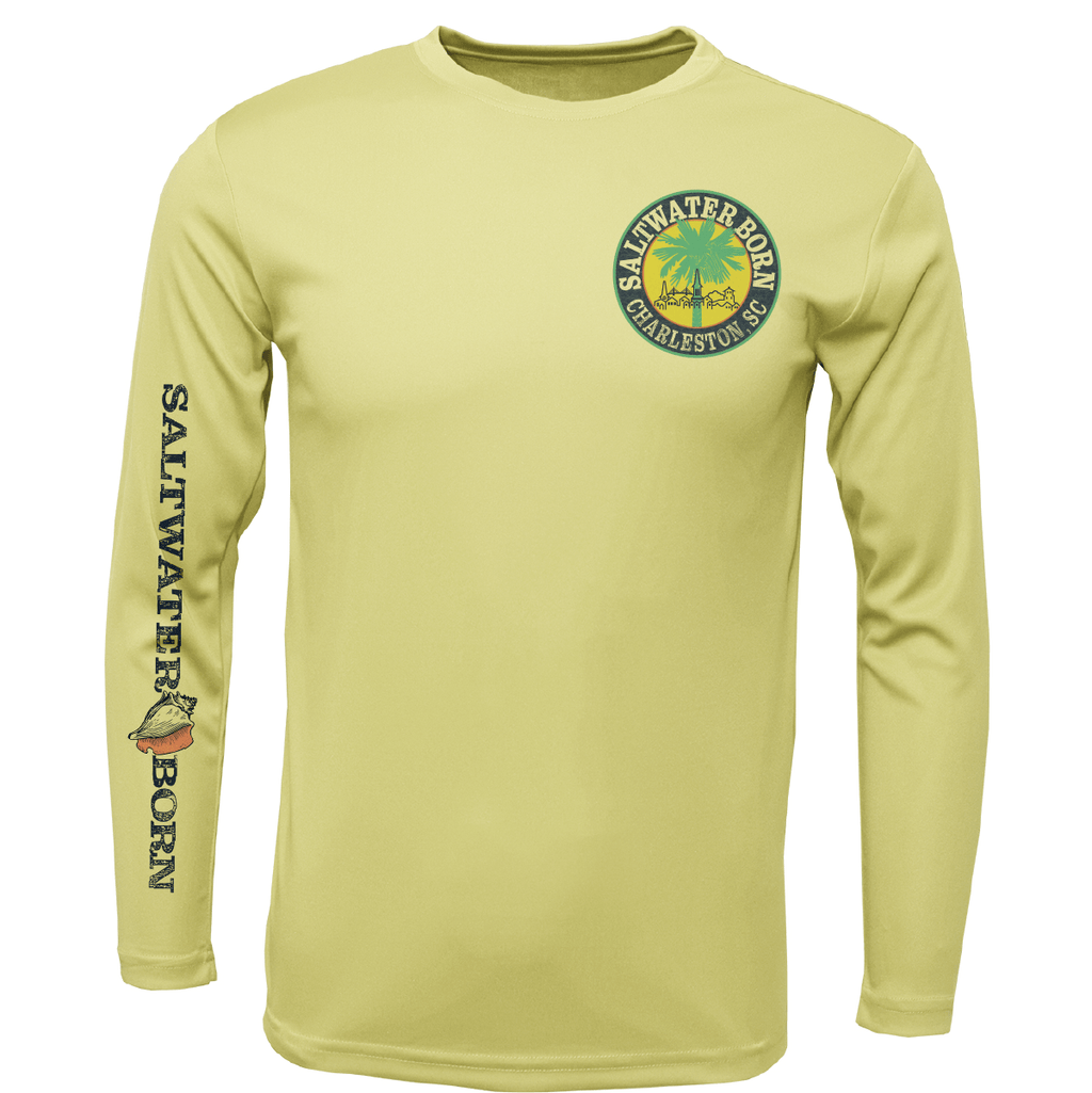 Saltwater Born UPF 50+ Long Sleeve Charleston, SC Kraken Long Sleeve UPF 50+ Dry-Fit Shirt
