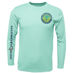 Saltwater Born UPF 50+ Long Sleeve Charleston, SC Kraken Long Sleeve UPF 50+ Dry-Fit Shirt