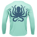 Saltwater Born UPF 50+ Long Sleeve Charleston, SC Kraken Long Sleeve UPF 50+ Dry-Fit Shirt