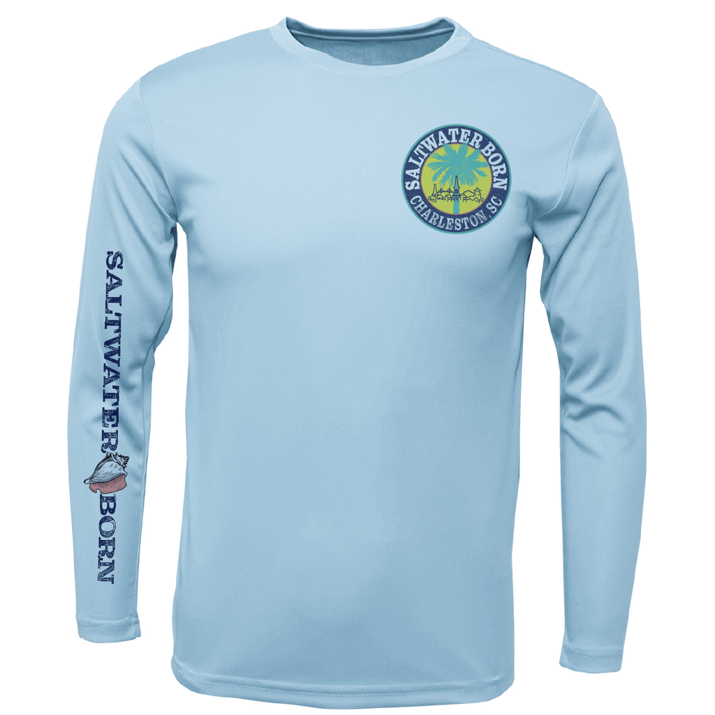 Saltwater Born UPF 50+ Long Sleeve Charleston, SC Kraken Long Sleeve UPF 50+ Dry-Fit Shirt