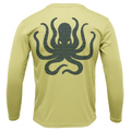 Saltwater Born UPF 50+ Long Sleeve Charleston, SC Kraken Long Sleeve UPF 50+ Dry-Fit Shirt