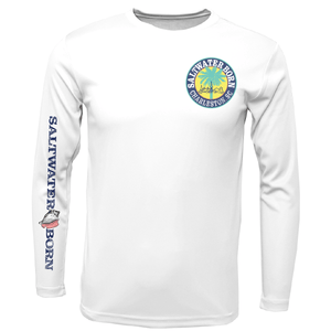 Saltwater Born UPF 50+ Long Sleeve Charleston, SC Kraken Long Sleeve UPF 50+ Dry-Fit Shirt