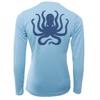 Saltwater Born UPF 50+ Long Sleeve Charleston, SC Kraken Women's Long Sleeve UPF 50 + Dry-Fit Shirt