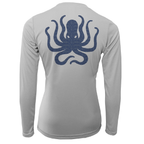 Saltwater Born UPF 50+ Long Sleeve Charleston, SC Kraken Women's Long Sleeve UPF 50 + Dry-Fit Shirt