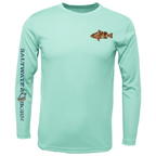 Saltwater Born UPF 50+ Long Sleeve Clean Grouper Long Sleeve UPF 50+ Dry-Fit Shirt