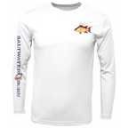 Saltwater Born UPF 50+ Long Sleeve Clean Hogfish Long Sleeve UPF 50+ Dry-Fit Shirt