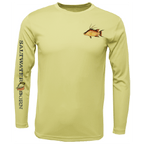 Saltwater Born UPF 50+ Long Sleeve Clean Hogfish Long Sleeve UPF 50+ Dry-Fit Shirt