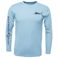 Saltwater Born UPF 50+ Long Sleeve Clean Marlin Long Sleeve UPF 50+ Dry-Fit Shirt