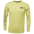Saltwater Born UPF 50+ Long Sleeve Clean Marlin Long Sleeve UPF 50+ Dry-Fit Shirt