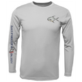 Saltwater Born UPF 50+ Long Sleeve Clean Permit Long Sleeve UPF 50+ Dry-Fit Shirt