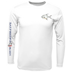 Saltwater Born UPF 50+ Long Sleeve Clean Permit Long Sleeve UPF 50+ Dry-Fit Shirt