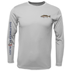 Saltwater Born UPF 50+ Long Sleeve Clean Redfish Long Sleeve UPF 50+ Dry-Fit Shirt