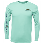 Saltwater Born UPF 50+ Long Sleeve Clean Redfish Long Sleeve UPF 50+ Dry-Fit Shirt