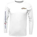 Saltwater Born UPF 50+ Long Sleeve Clean Redfish Long Sleeve UPF 50+ Dry-Fit Shirt