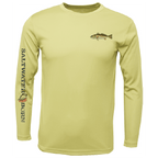 Saltwater Born UPF 50+ Long Sleeve Clean Redfish Long Sleeve UPF 50+ Dry-Fit Shirt