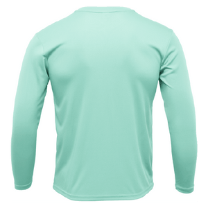 Saltwater Born UPF 50+ Long Sleeve Clean Tarpon Long Sleeve UPF 50+ Dry-Fit Shirt