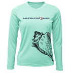 Saltwater Born UPF 50+ Long Sleeve Conch Wrap Long Sleeve UPF 50+ Dry-Fit Shirt