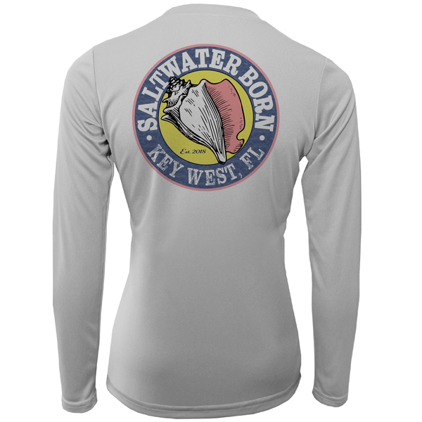 Saltwater Born UPF 50+ Long Sleeve Florida Diver Long Sleeve UPF 50+ Dry-Fit Shirt