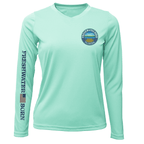 Saltwater Born UPF 50+ Long Sleeve Florida Freshwater Born "All For Rum and Rum For All" Women's Long Sleeve UPF 50+ Dry-Fit Shirt