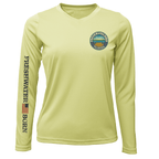 Saltwater Born UPF 50+ Long Sleeve Florida Freshwater Born "All For Rum and Rum For All" Women's Long Sleeve UPF 50+ Dry-Fit Shirt