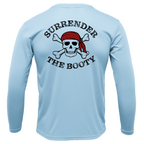 Saltwater Born UPF 50+ Long Sleeve Florida Freshwater Born "Surrender The Booty" Girl's Long Sleeve UPF 50+ Dry-Fit Shirt