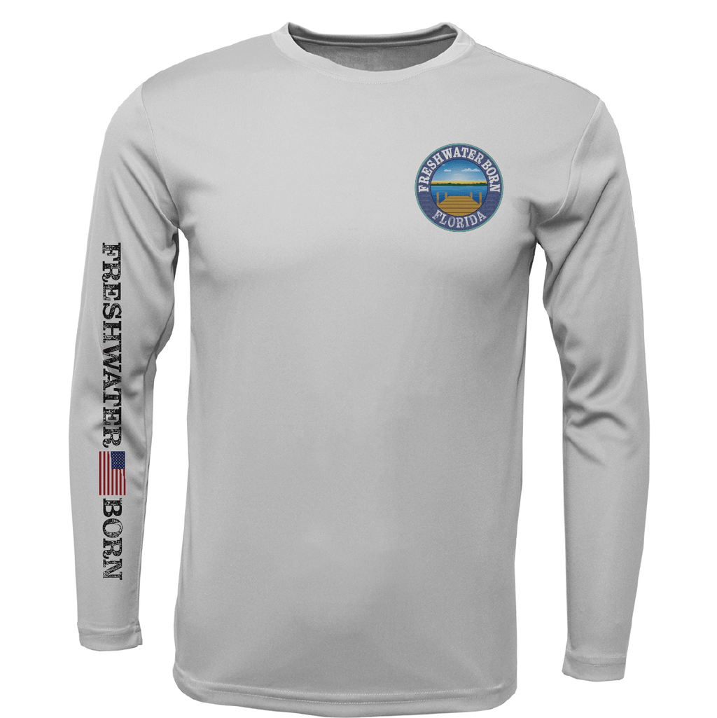 Saltwater Born UPF 50+ Long Sleeve Florida Freshwater Born "Surrender The Booty" Girl's Long Sleeve UPF 50+ Dry-Fit Shirt