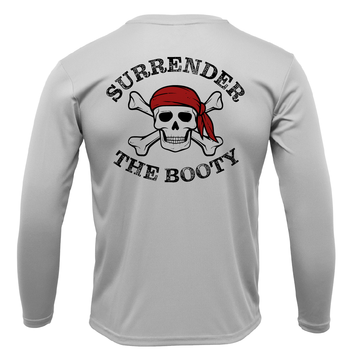 Saltwater Born UPF 50+ Long Sleeve Florida Freshwater Born "Surrender The Booty" Girl's Long Sleeve UPF 50+ Dry-Fit Shirt