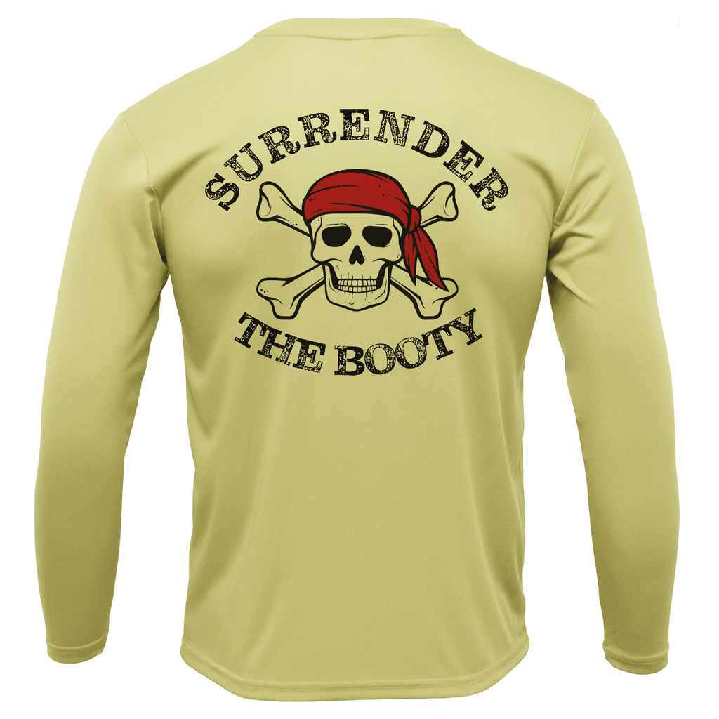 Saltwater Born UPF 50+ Long Sleeve Florida Freshwater Born "Surrender The Booty" Girl's Long Sleeve UPF 50+ Dry-Fit Shirt