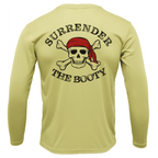 Saltwater Born UPF 50+ Long Sleeve Florida Freshwater Born "Surrender The Booty" Girl's Long Sleeve UPF 50+ Dry-Fit Shirt